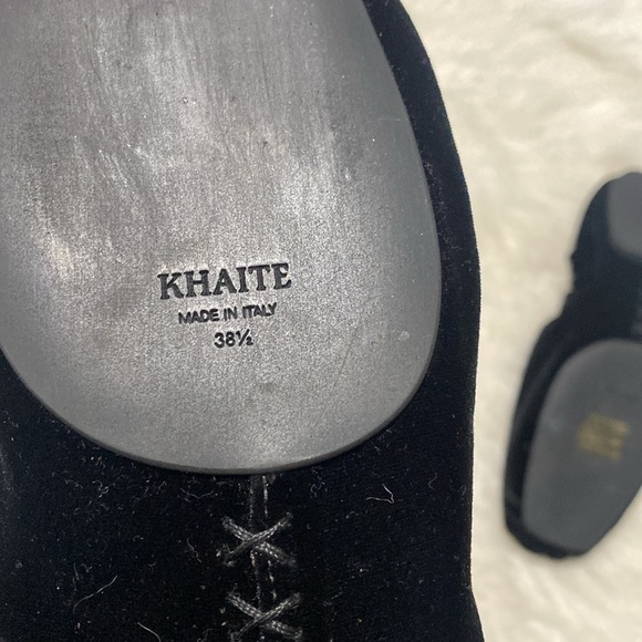 New Khaite Logan Velvet ballet flats size 38.5EU - Picture 8 of 12
